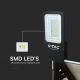 LED Stmievateľná hybridná solárna pouličná lampa LED/50W/230V 4000K IP65 50000 mAh + diaľkové ovládanie