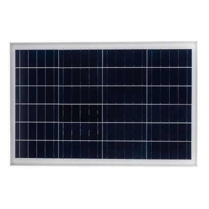 LED Stmievateľná solárna pouličná lampa LED/50W/6,4V 4000K IP65 50000 mAh + diaľkové ovládanie