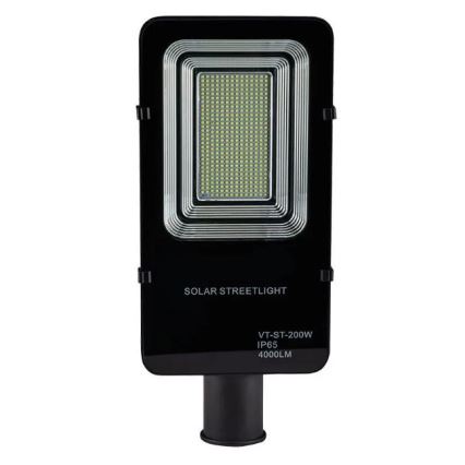 LED Stmievateľná solárna pouličná lampa LED/50W/6,4V 6000K IP65 50000 mAh + diaľkové ovládanie