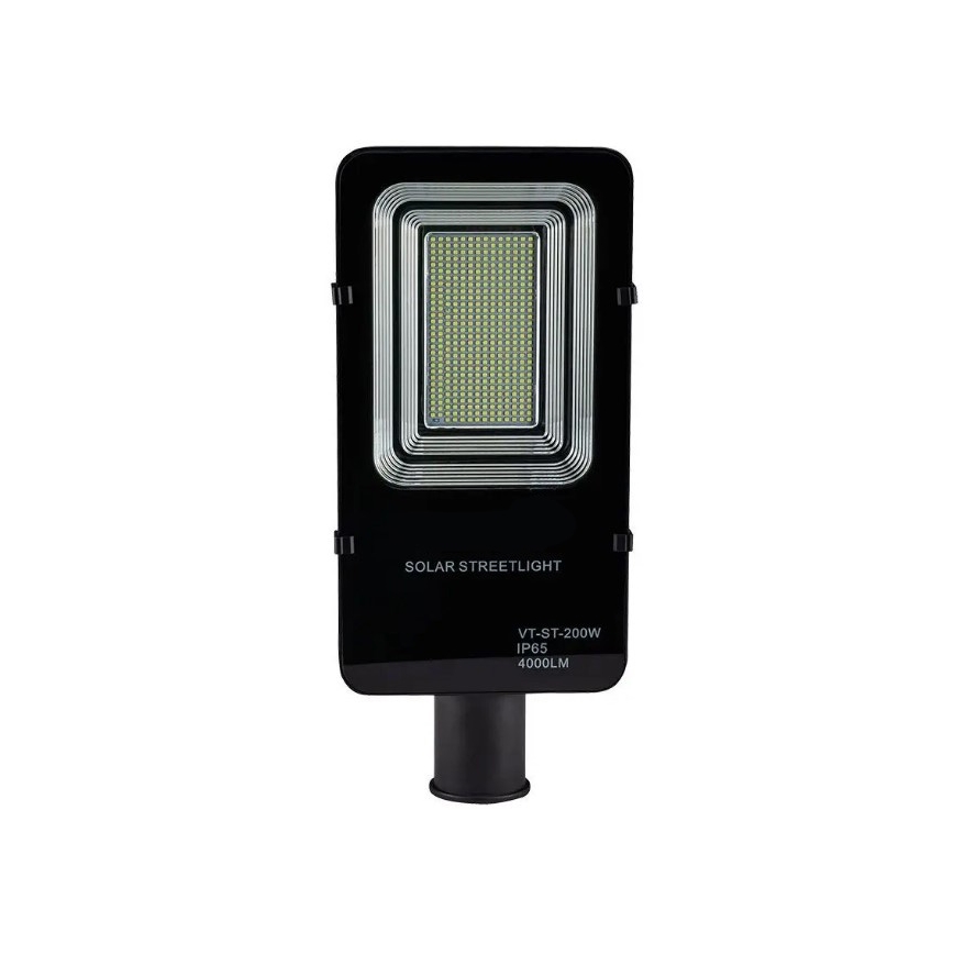 LED Stmievateľná solárna pouličná lampa LED/50W/6,4V 6000K IP65 50000 mAh + diaľkové ovládanie