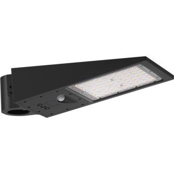 LED stmievateľná solárna pouličná lampa so senzorom STREET LED/30W/9,6V 3000/4000K 6000 mAh IP65 + diaľkové ovládanie