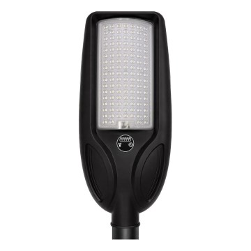 LED stmievateľná solárna pouličná lampa so snímačom VENICE LED/100W/3,2V 6000 mAh IP65 čierna + diaľkové ovládanie