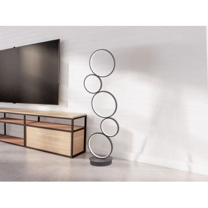 LED stmievateľná stojaca lampa LED/85W/230V 3000-6500K + diaľkové ovládanie