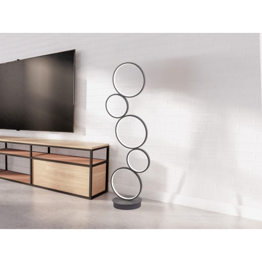 LED stmievateľná stojaca lampa LED/85W/230V 3000-6500K + diaľkové ovládanie