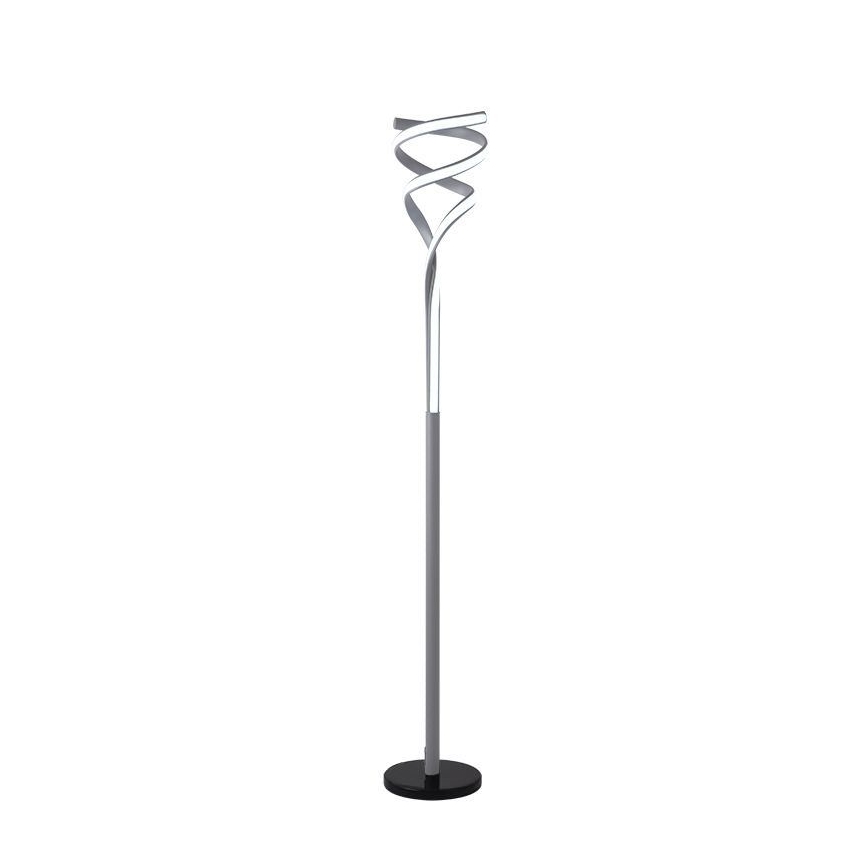 LED Stmievateľná stojacia lampa LED/50W/230V 3000-6500K šedá + diaľkové ovládanie