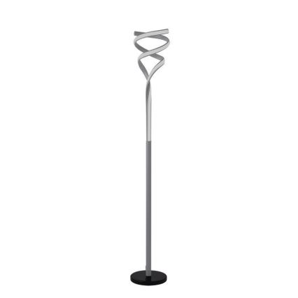 LED Stmievateľná stojacia lampa LED/50W/230V 3000-6500K šedá + diaľkové ovládanie