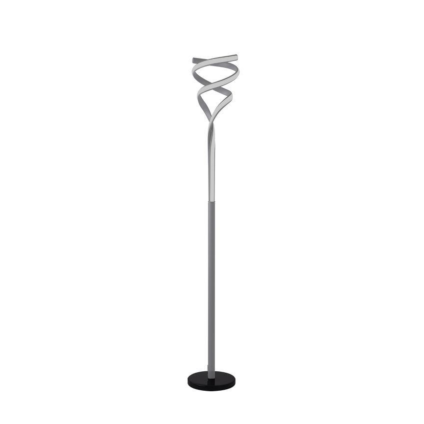 LED Stmievateľná stojacia lampa LED/50W/230V 3000-6500K šedá + diaľkové ovládanie