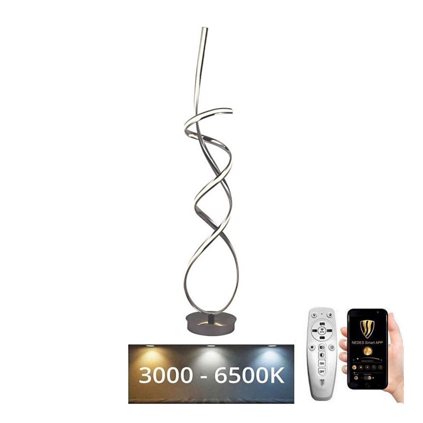 LED Stmievateľná stojacia lampa LED/80W/230V 3000-6500K + diaľkové ovládanie