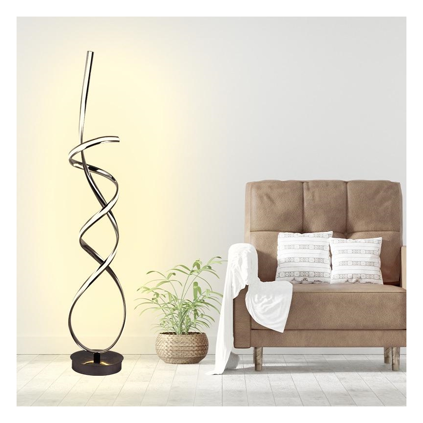 LED Stmievateľná stojacia lampa LED/80W/230V 3000-6500K + diaľkové ovládanie