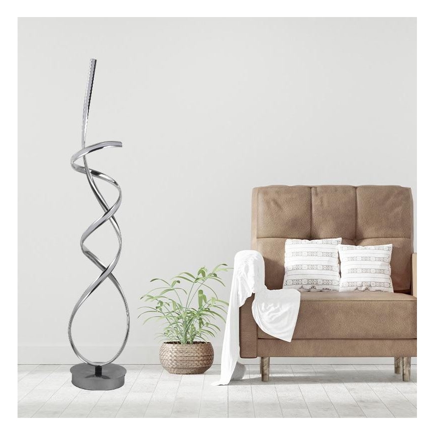 LED Stmievateľná stojacia lampa LED/80W/230V 3000-6500K + diaľkové ovládanie
