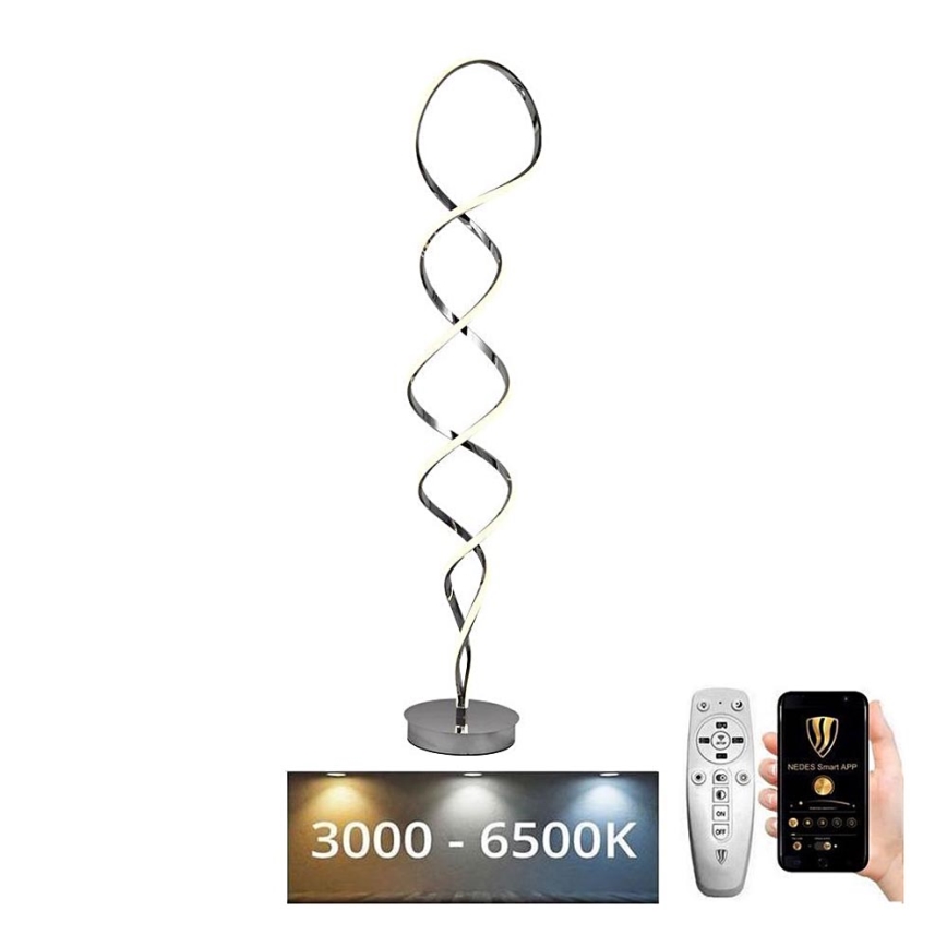 LED Stmievateľná stojacia lampa LED/90W/230V 3000-6500K + diaľkové ovládanie