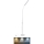 LED Stmievateľná stojacia lampa SIGNUS LED/10W/230V 3000/4500/6500K biela