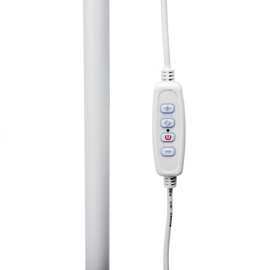 LED Stmievateľná stojacia lampa SIGNUS LED/10W/230V 3000/4500/6500K biela
