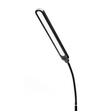 LED Stmievateľná stojacia lampa SIGNUS LED/10W/230V 3000/4500/6500K čierna