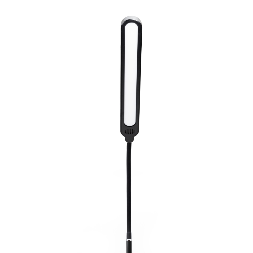 LED Stmievateľná stojacia lampa SIGNUS LED/10W/230V 3000/4500/6500K čierna
