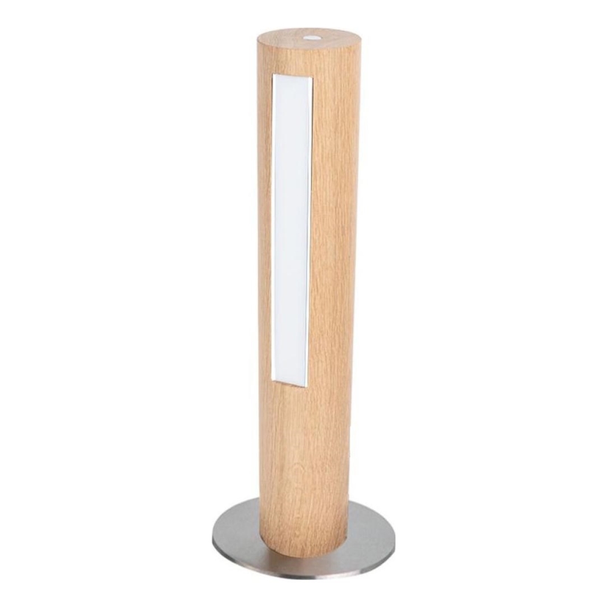 LED Stmievateľná stolná lampa CONOR LED/9W/230V dub