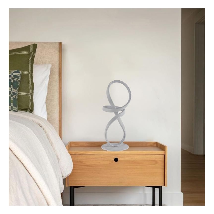 LED Stmievateľná stolná lampa LED/26W/230V 3000/4000/6500K biela