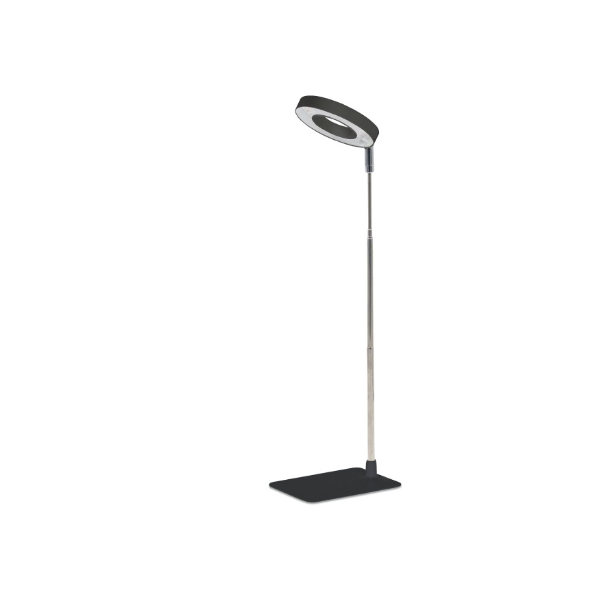 LED stmievateľná stolová lampa na pestovanie rastlín VERDI LED/5W/5V 1300K CRI 95 čierna