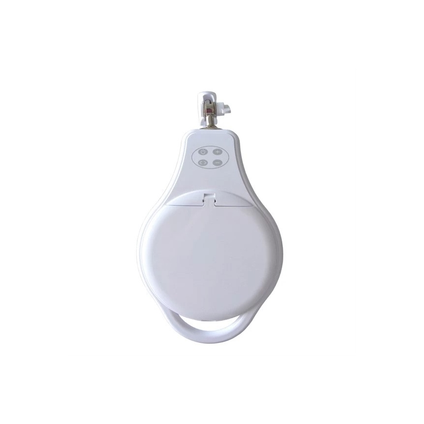 LED Stmievateľná stolná lampa s lupou LED/10W/230V biela
