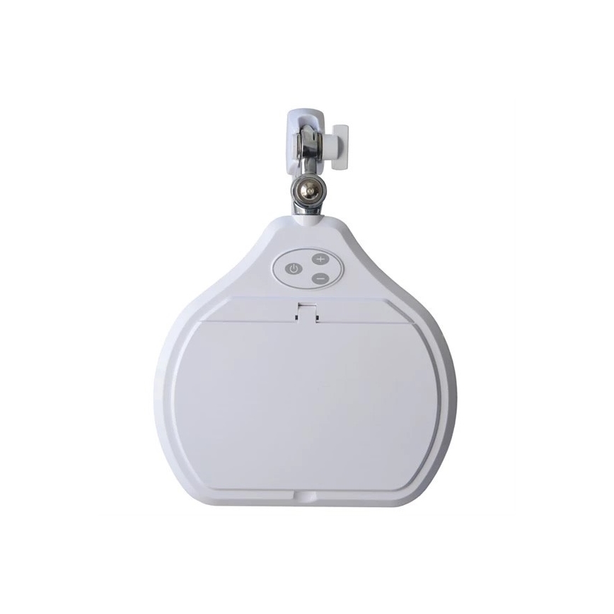 LED Stmievateľná stolná lampa s lupou LED/12W/230V biela