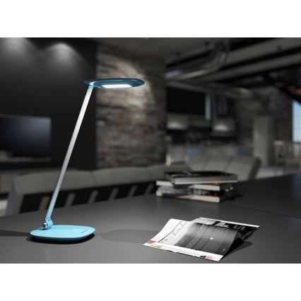 LED Stmievateľná stolná lampa s USB MOANA LED/6W/230V ružová