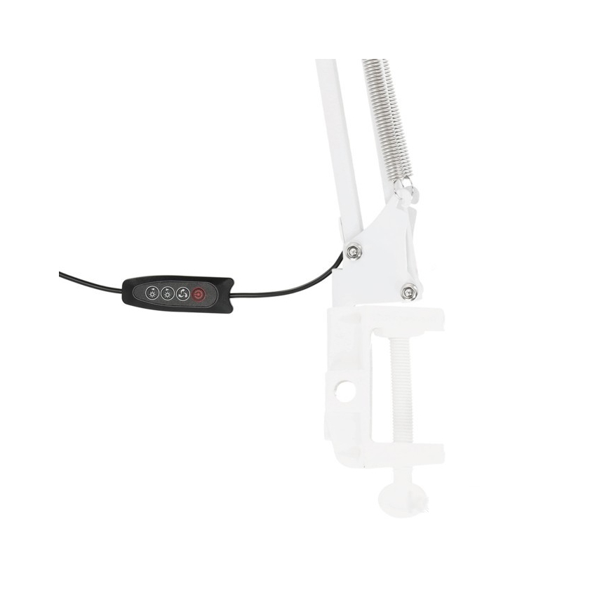 LED Stmievateľná stolná lampa TENUIX DUO 2xLED/14W/230V 3000-6000K biela