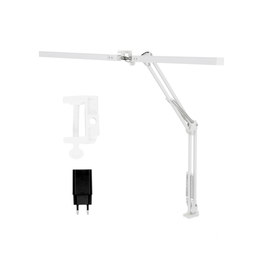 LED Stmievateľná stolná lampa TENUIX DUO 2xLED/14W/230V 3000-6000K biela