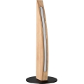 LED stmievateľná stolová lampa DUBAI LED/4W/230V dub