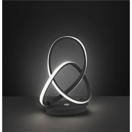 LED stmievateľná stolová lampa INDIGO LED/19W/230V 3000K čierna