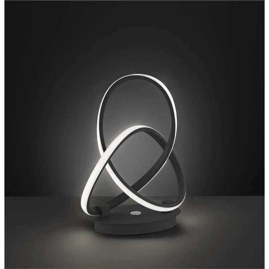 LED stmievateľná stolová lampa INDIGO LED/19W/230V 3000K čierna