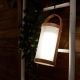 LED Stmievateľná vonkajšia lampa CARDEA LED/2W/5V bambus IP44