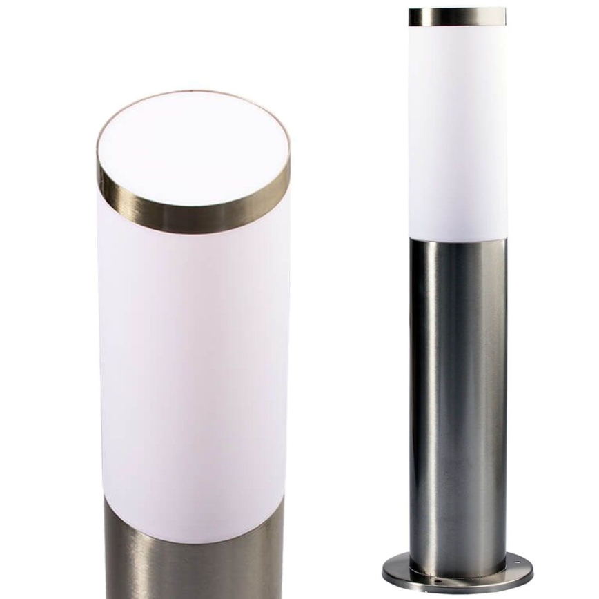 LED Stmievateľná vonkajšia lampa LIVIA 1xE27/6W/230V 2700-6500K Wi-Fi 45 cm IP44 strieborná
