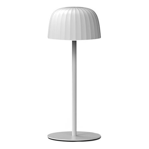 LED Stmievateľná vonkajšia nabíjacia stolná lampa VIVIEN LED/3W/5V 2700K 1600 mAh IP54 biela