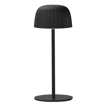 LED Stmievateľná vonkajšia nabíjacia stolná lampa VIVIEN LED/3W/5V 2700K 1600 mAh IP54 čierna