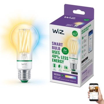 LED Stmievateľná žiarovka A60 E27/4,3W/230V 2700-4000K CRI 90 Wi-Fi - WiZ
