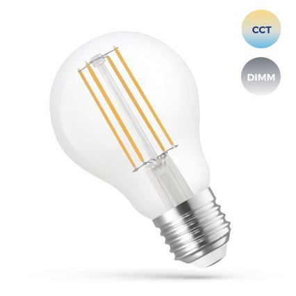 LED Stmievateľná žiarovka A60 E27/5W/230V 2700-6500K Wi-Fi Tuya