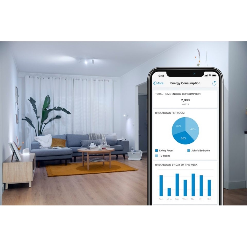 LED Stmievateľná žiarovka FILAMENT A60 E27/6,7W/230V 2700-6500K CRI 90 Wi-Fi - WiZ