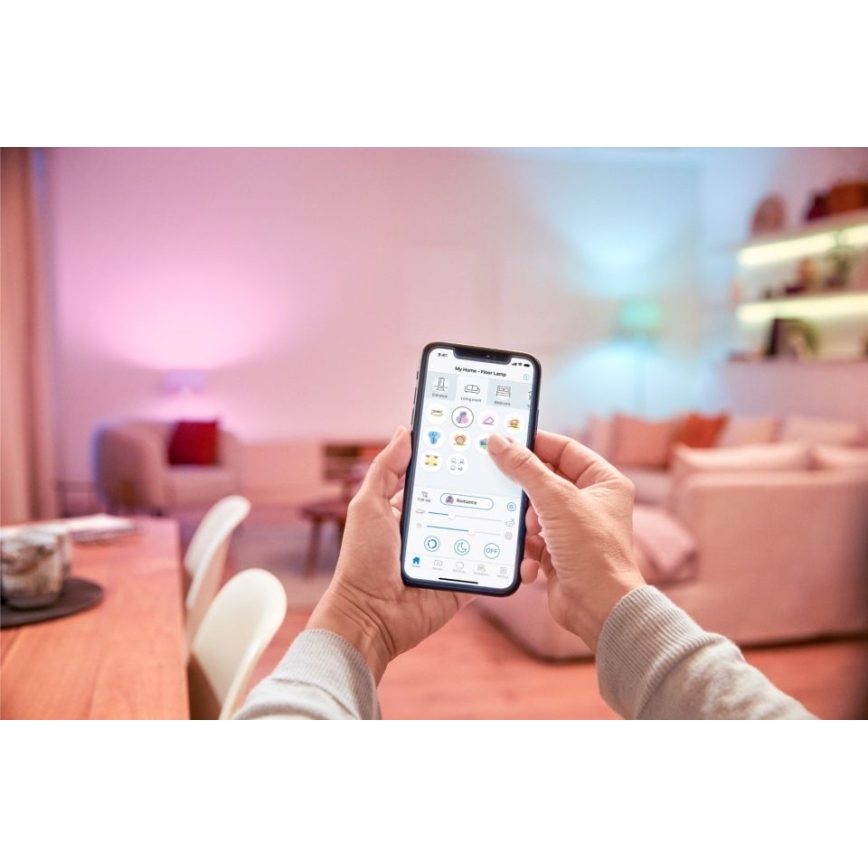 LED Stmievateľná žiarovka FILAMENT A60 E27/6,7W/230V 2700-6500K CRI 90 Wi-Fi - WiZ
