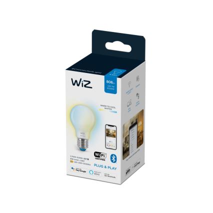 LED Stmievateľná žiarovka A60 E27/7W/230V 2700-6500K CRI 90 Wi-Fi - WiZ