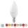 LED Stmievateľná žiarovka C37 E14/6W/230V 3000K - STEPDIMMING - Eglo 54834