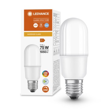 LED Stmievateľná žiarovka E27/11W/230V 6500K CRI 90 - Ledvance