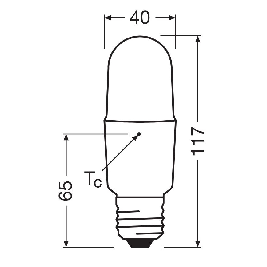 LED Stmievateľná žiarovka E27/11W/230V 6500K CRI 90 - Osram