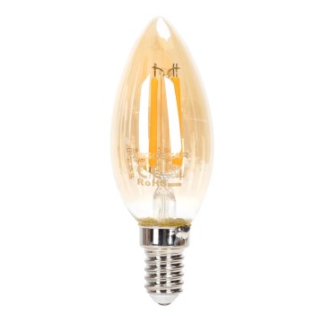 LED Stmievateľná žiarovka FILAMENT C35 E14/4W/230V 2200K - Aigostar