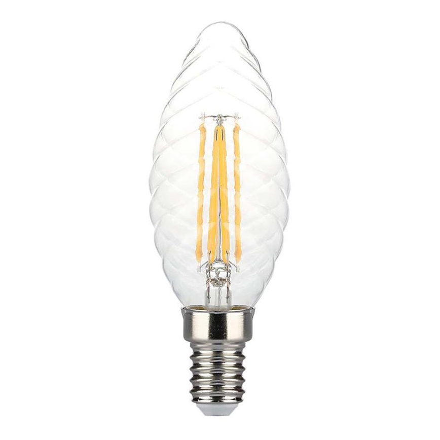 LED Stmievateľná žiarovka FILAMENT E14/4W/230V 3000K