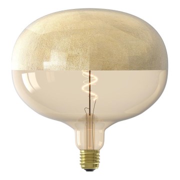 LED stmievateľná žiarovka FILAMENT E27/4W/230V 1800K so zlatým vrškom CRI 90