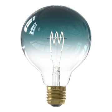 LED stmievateľná žiarovka FILAMENT G125 E27/4W/230V 1800K modrá