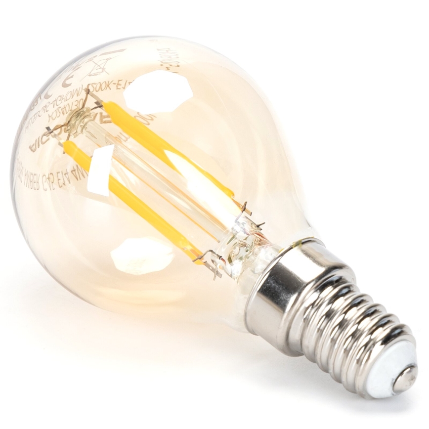 LED Stmievateľná žiarovka FILAMENT G45 E14/4W/230V 2200K - Aigostar