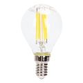 LED Stmievateľná žiarovka FILAMENT G45 E14/4W/230V 6500K - Aigostar