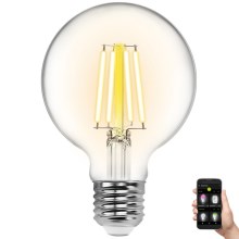 LED Stmievateľná žiarovka FILAMENT G80 E27/6W/230V 2700-6500K Wi-Fi - Aigostar