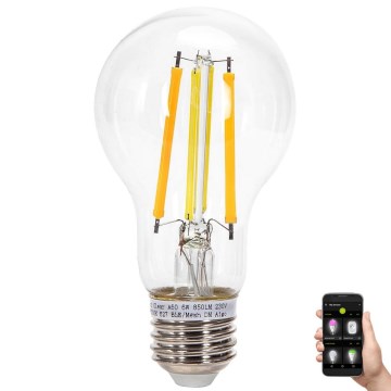 LED Stmievateľná žiarovka FILAMENT MESH Smart A60 E27/6W/230V 2700-6500K - Aigostar
